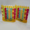 שקית פסגור 20/23.7/6 ס"מ חנוכה שמח נרות 5 יח'