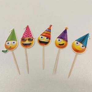 קיסם סמיילי כובע ליצן