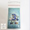 צלופן דבק מודפס 3 עם כיפה ציצית ומספריים 20 יח