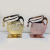 מרכז שולחן כד חנוכה שמח זהב 20 ס"מ